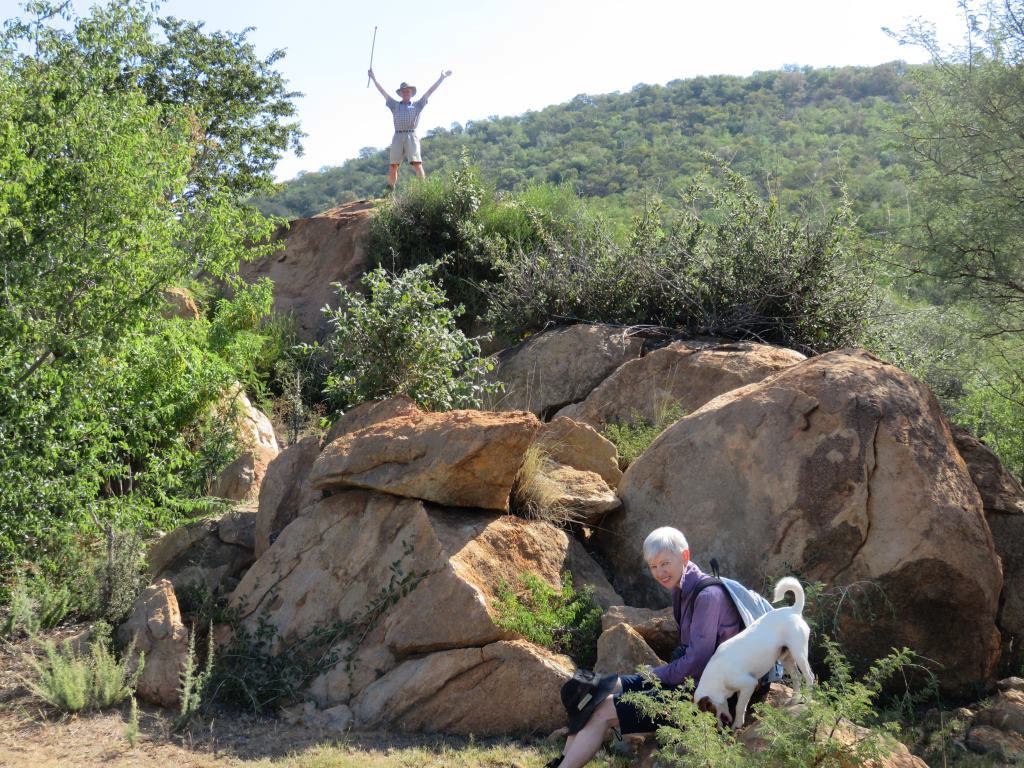 Rietpoort rock climb